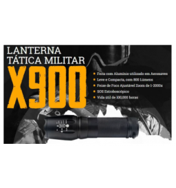 LANTERNA TATICA MILITAR - X900