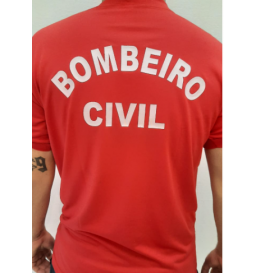 CAMISETA  DRY FIT - BOMBEIRO CIVIL
