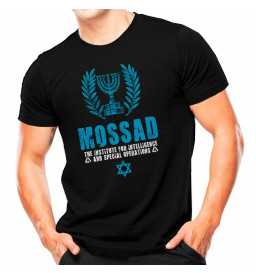Camiseta Militar Estampada Mossad