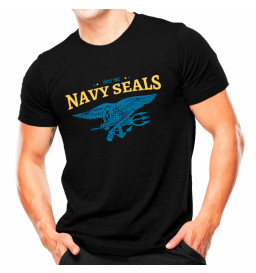 Camiseta Militar Estampada Navy Seals